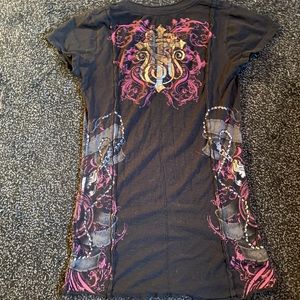 Affliction short sleeve shirt Rebel Saints collection